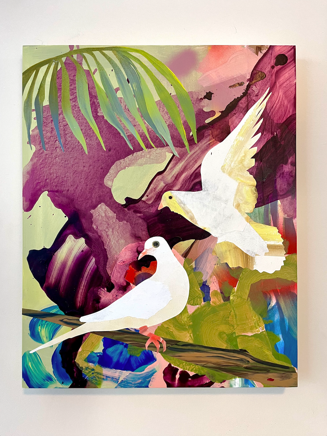 Two White Doves