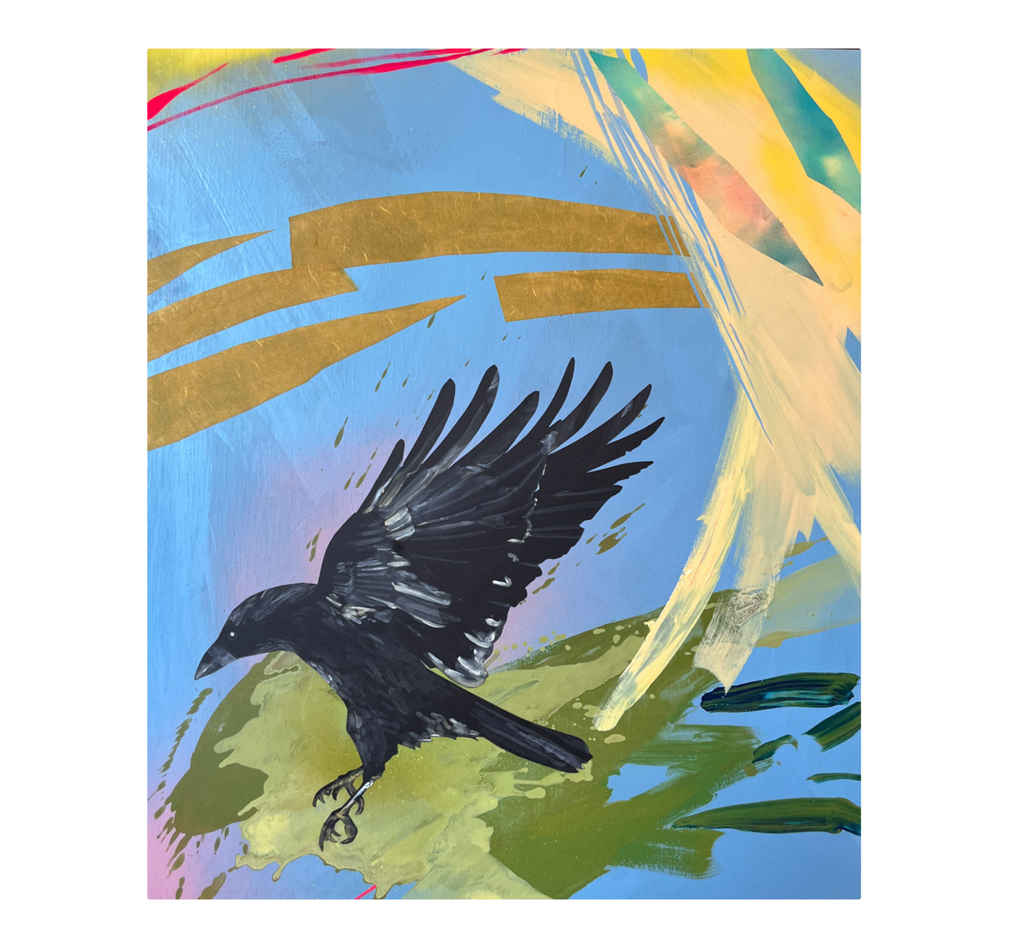 Black Bird Fine Art Print